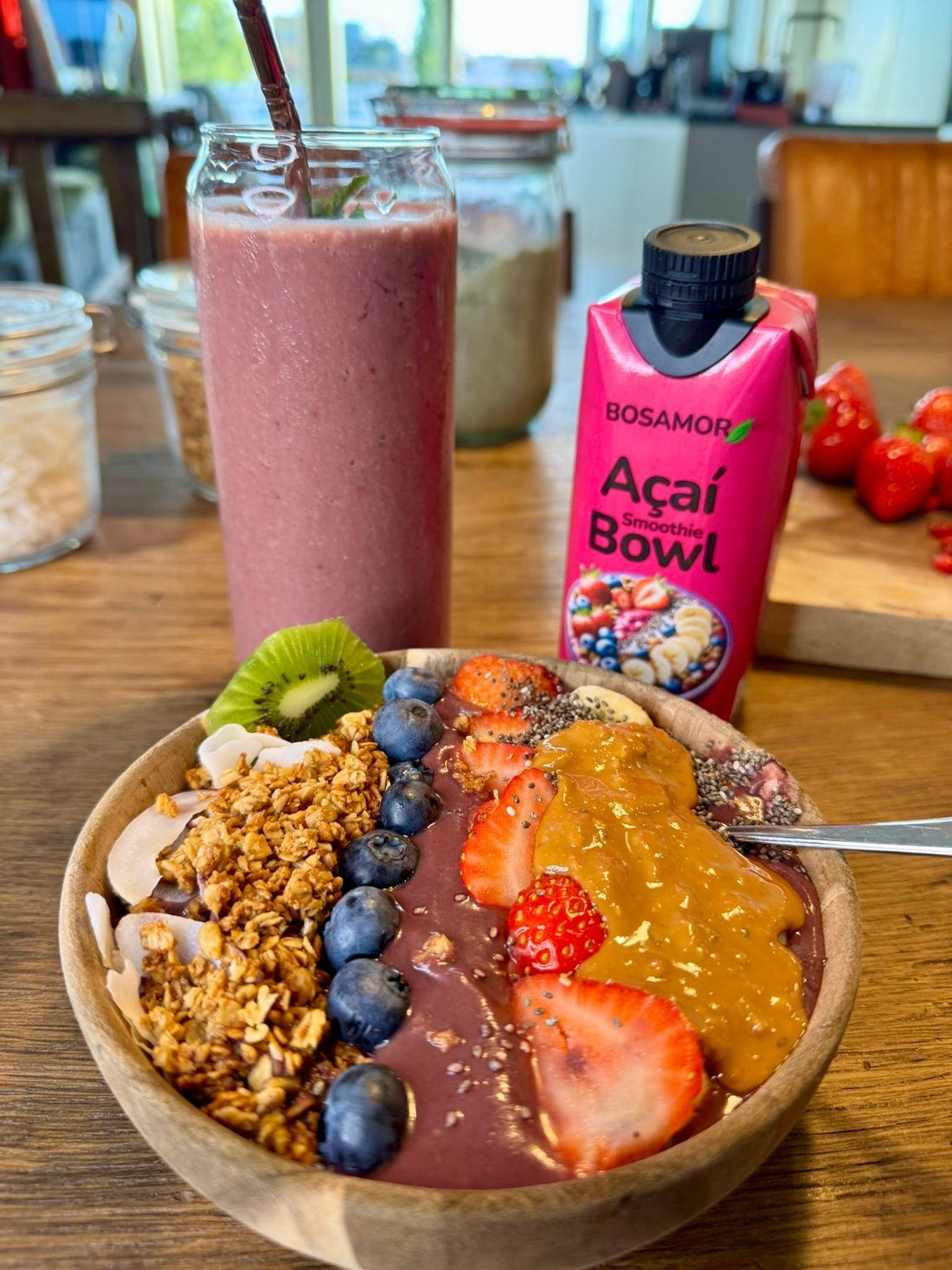 Klassische Acai Bowl